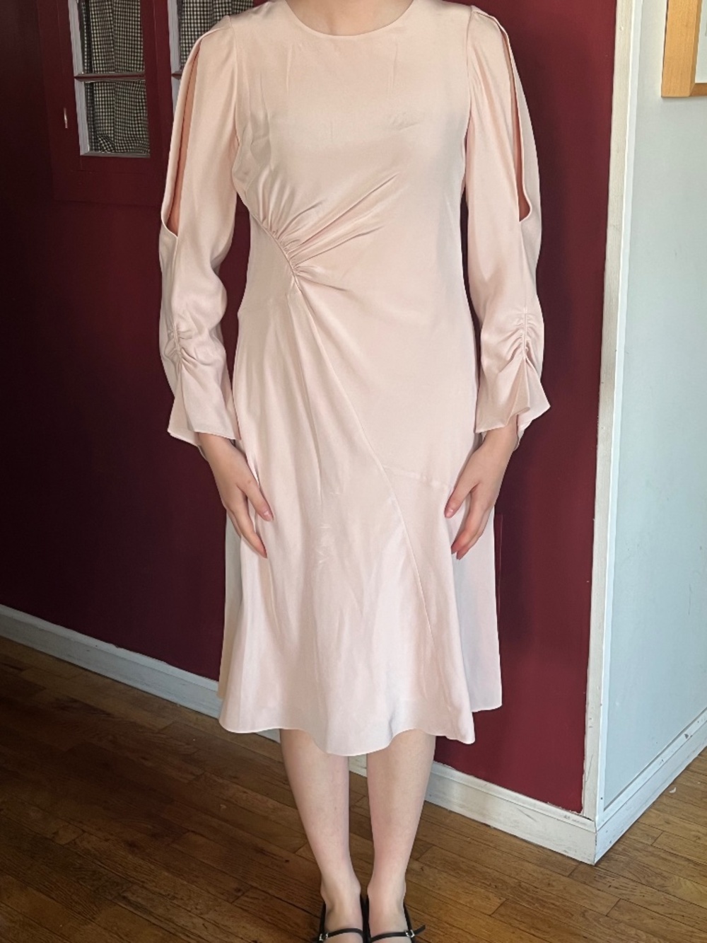 Philip Lim pink silk dress